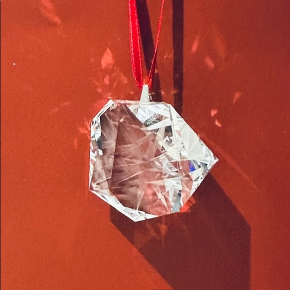 Swarovski Atelier Daniel Libeskind Eternal Frosted Star Hanging Ornament, NWT